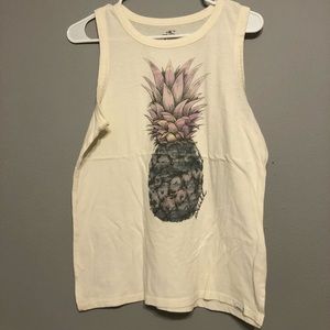 Pineapple summer tank top